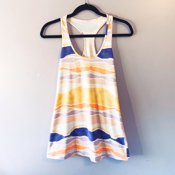 lululemon athletica Tops - Lululemon | Multicolor "Cool" Racerback